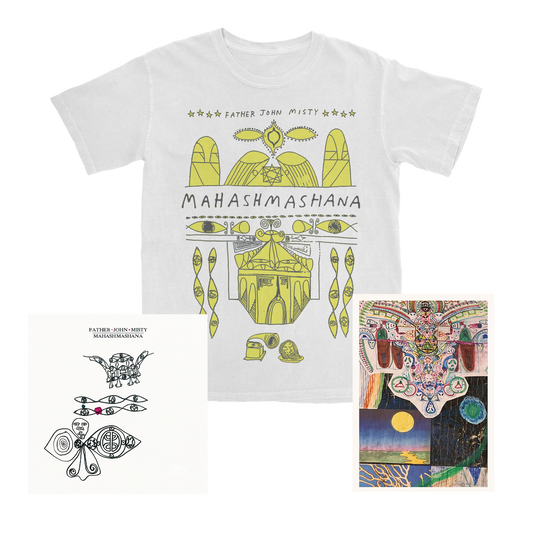 Mahashmashana | The Elves Tee + Album Bundle (with signed artcard)